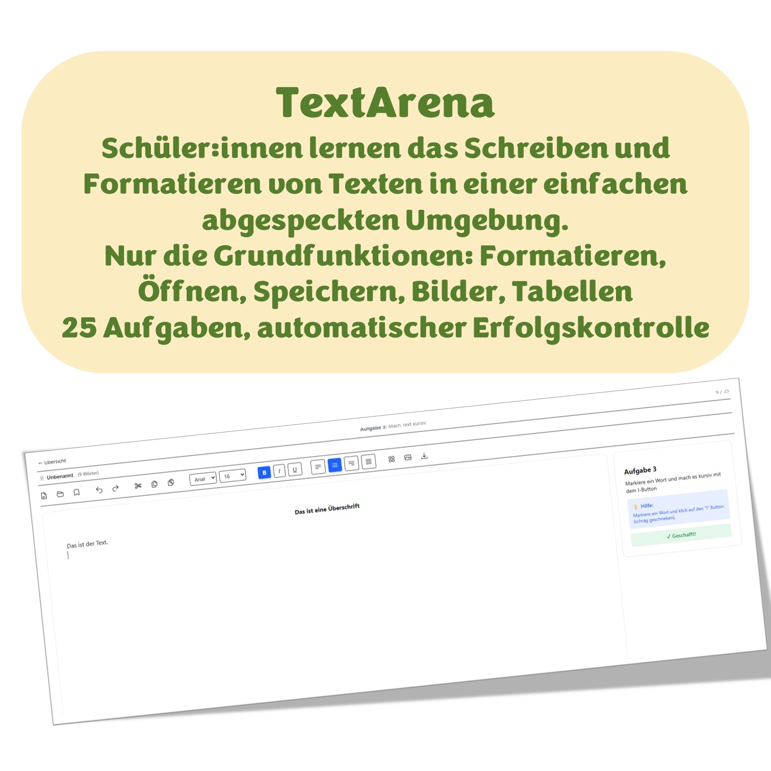 LernArena - Interaktive Lernplattform